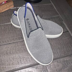 Rothy's Gray and Blue Casual Sneakers